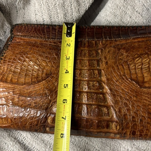 WOW!!! Genuine Alligator Very Vintage Bag/Satchel - Picture 11 of 13